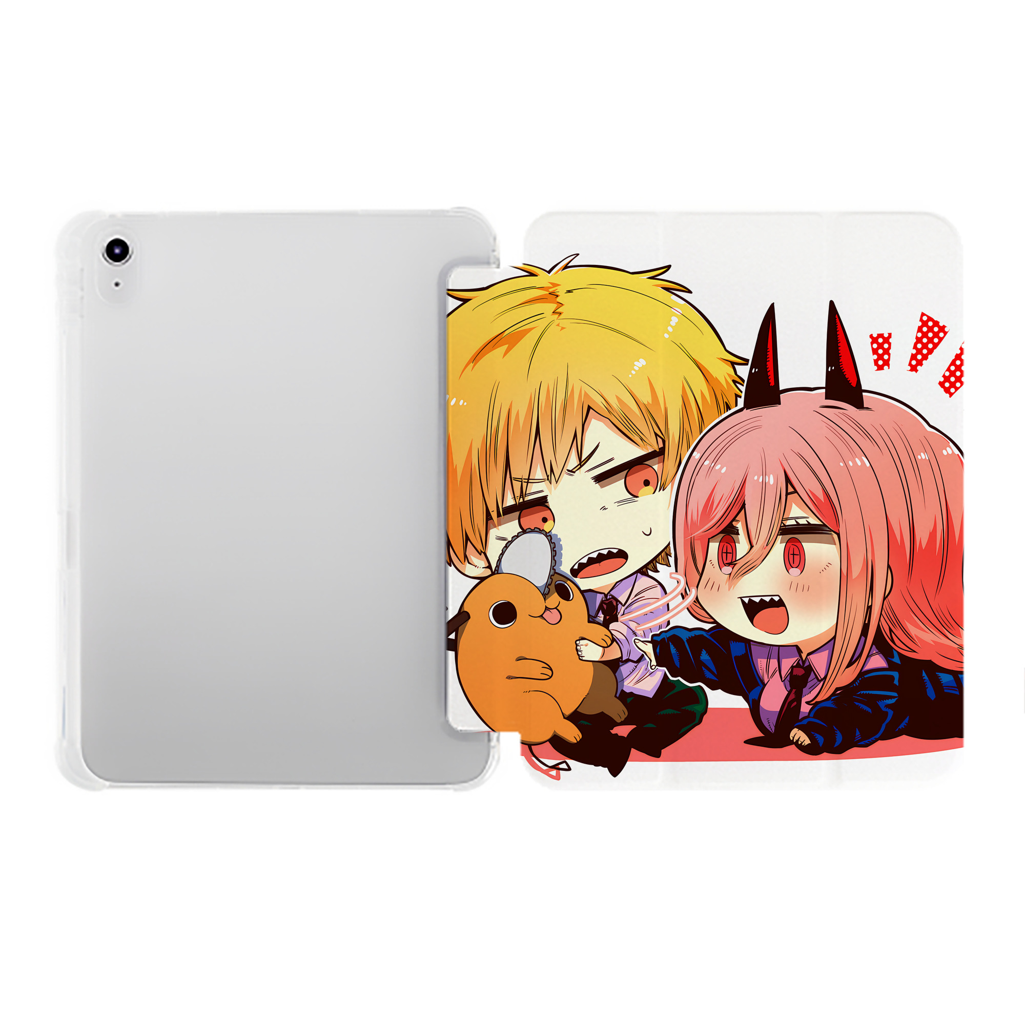 （画像用） SPY×FAMILY间谍家家酒 IPad ケース ペン収納付き 三つ折りスタンド PUレザー×シリコン 対応機種9.5/10.5/10.9インチ
